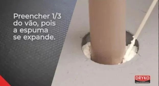 Espuma Expansiva 300 ml 190grs Vedatudo Dryko - Foto 4