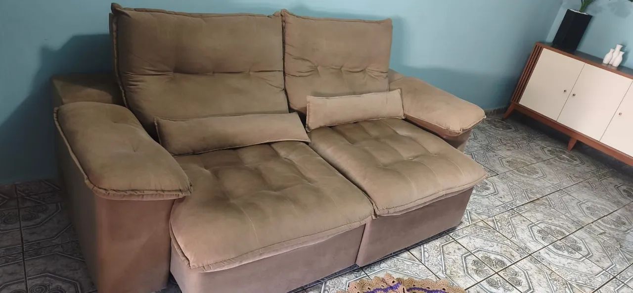 Vendo sofá em ótimo estado de conservação  - Foto 2