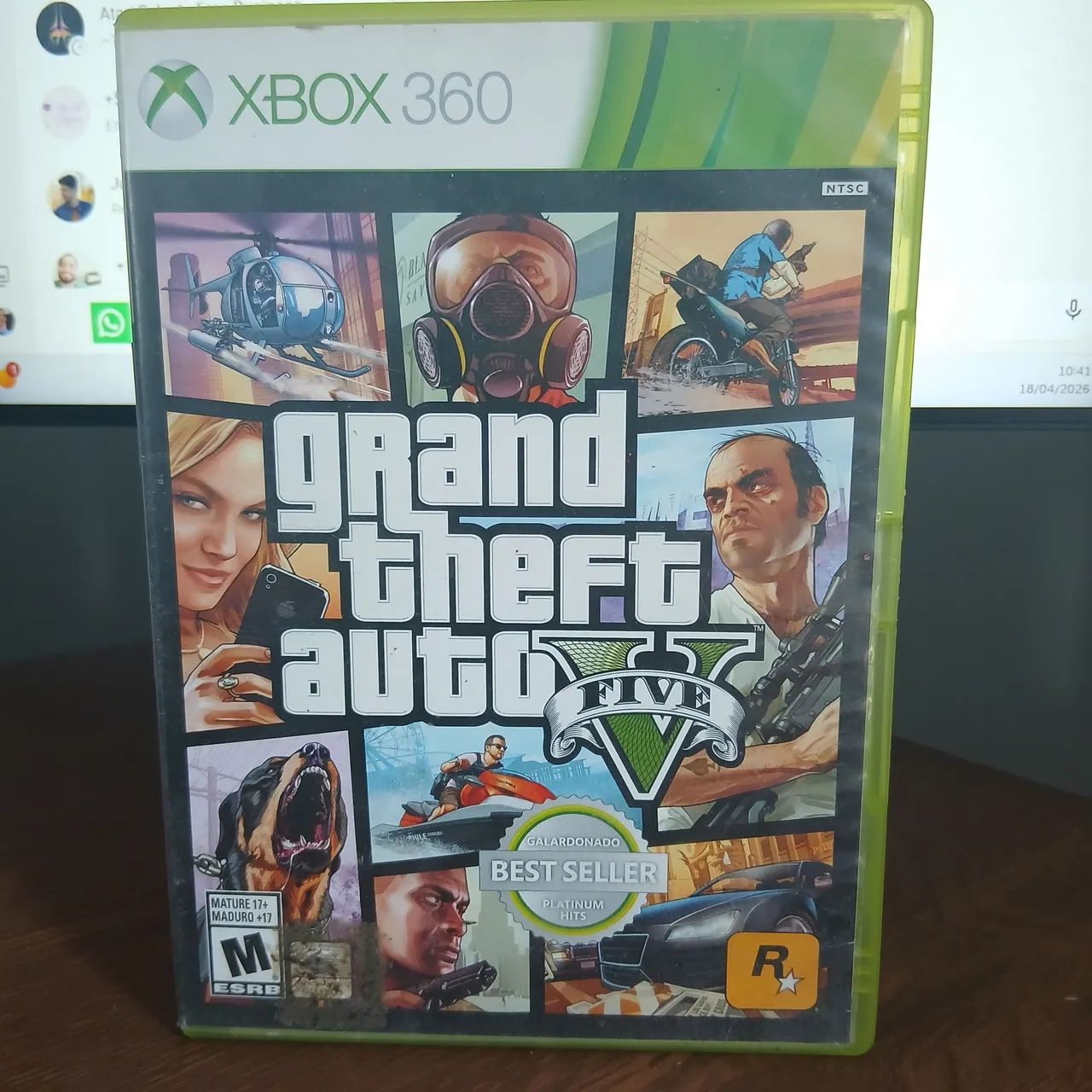 GTA 5 COMPLETO XBOX 360