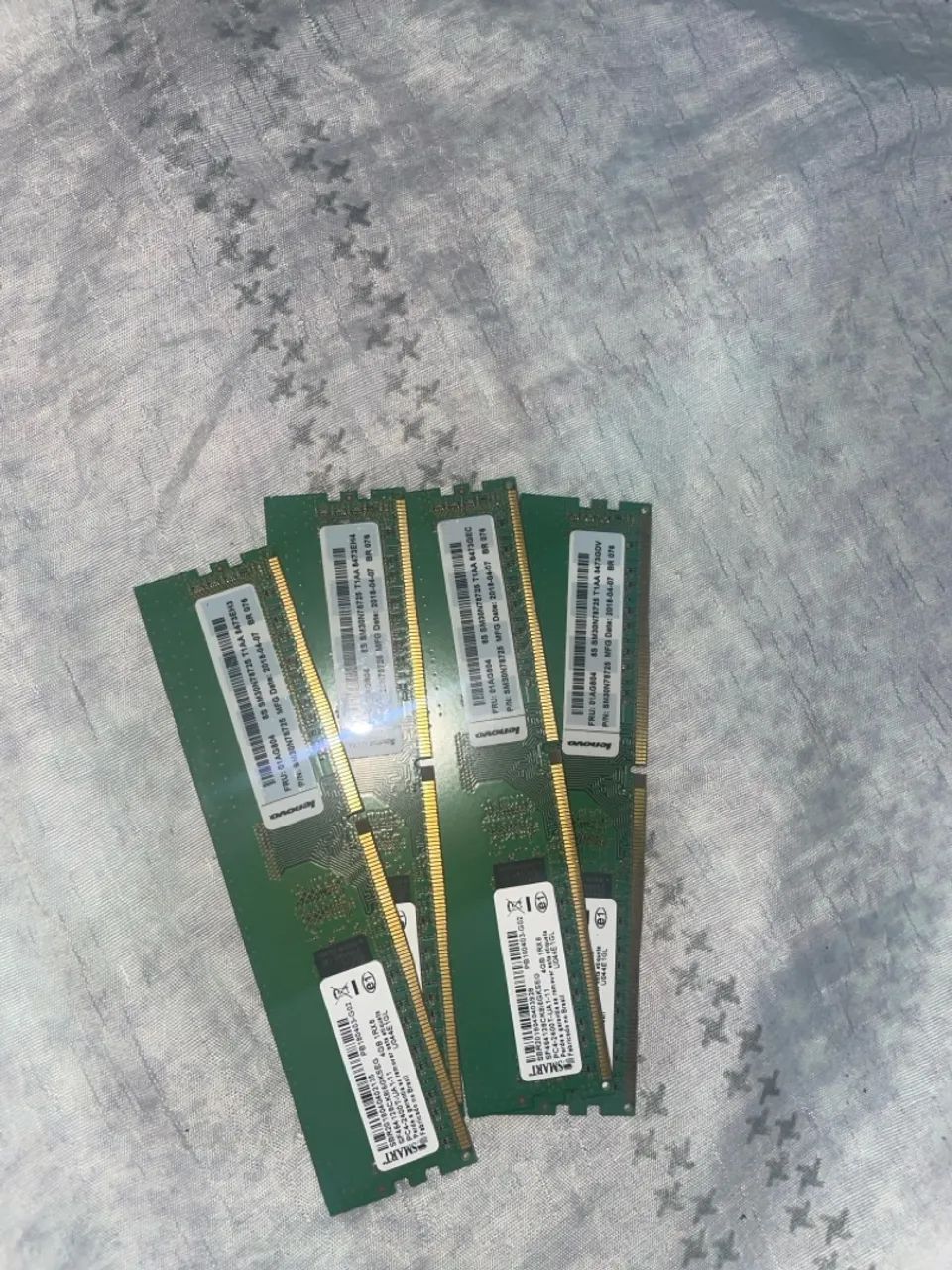 4X4GB RAM DDR4 nova