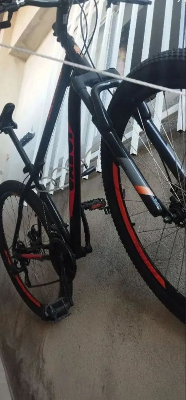 Bicicleta Caloi aro 29 semi nova - Troco em notebook  - Foto 2