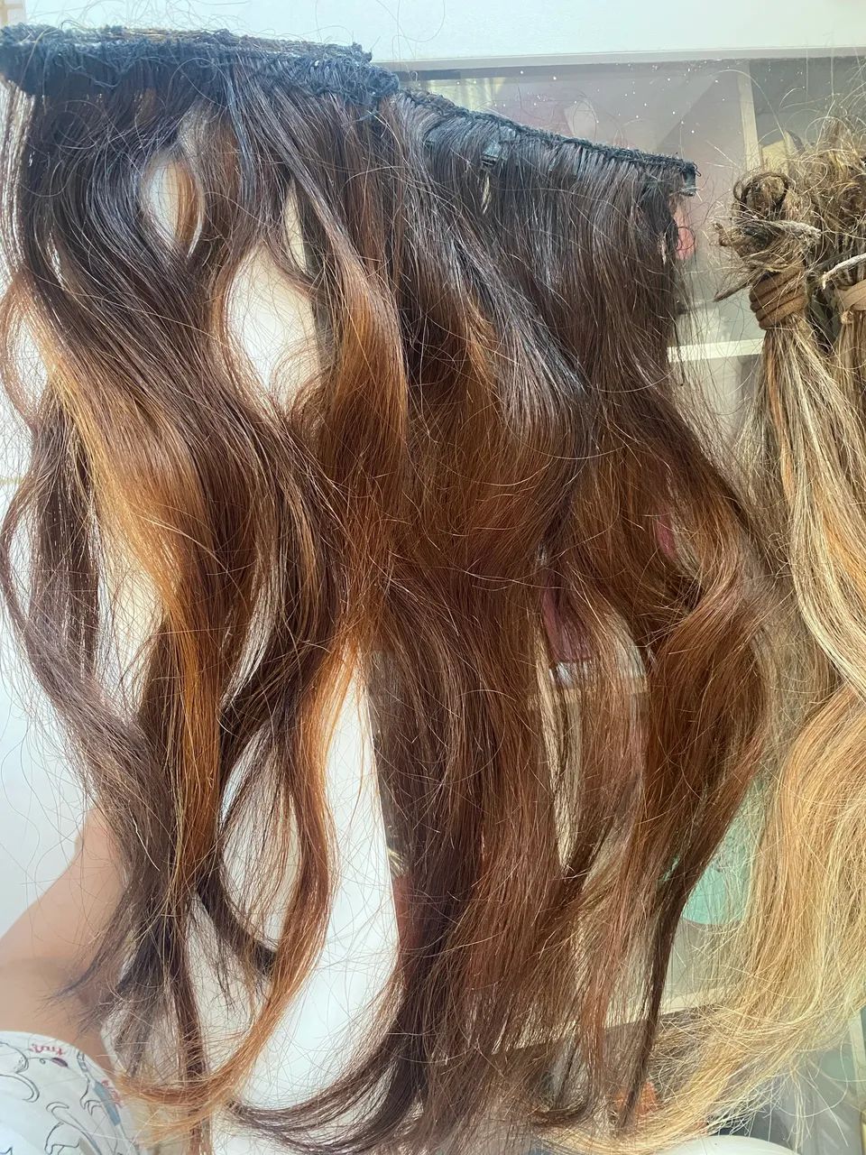 Lote de mega Hair cabelos humano  - Foto 4