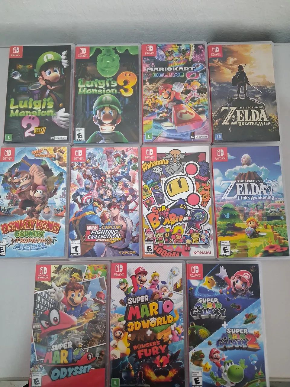 Jogos de Nintendo Switch 