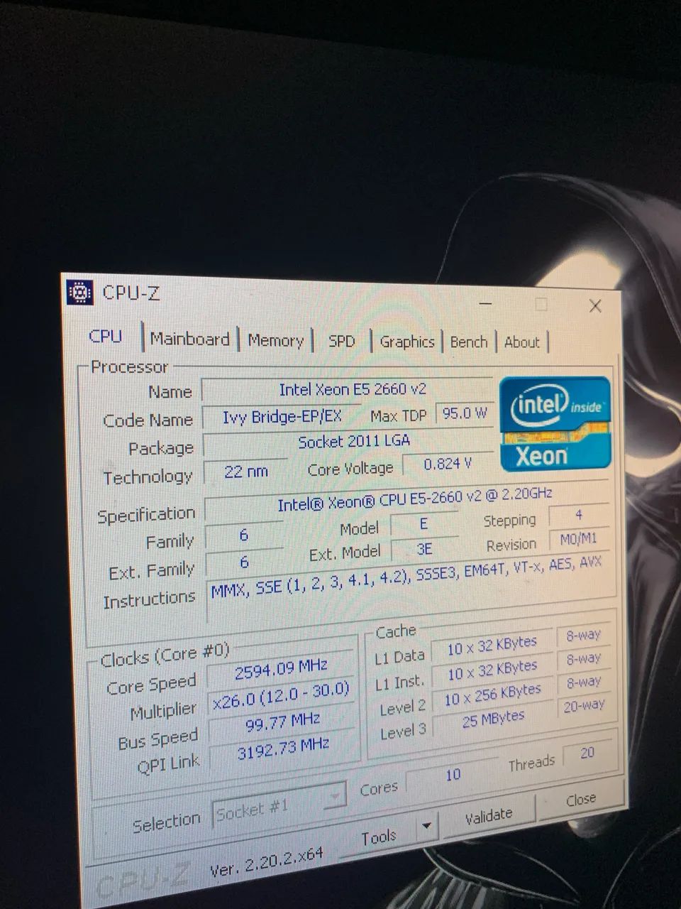 PC Gamer Xeon E-2660 v2 24gb ram, RX 5808gb - Foto 3