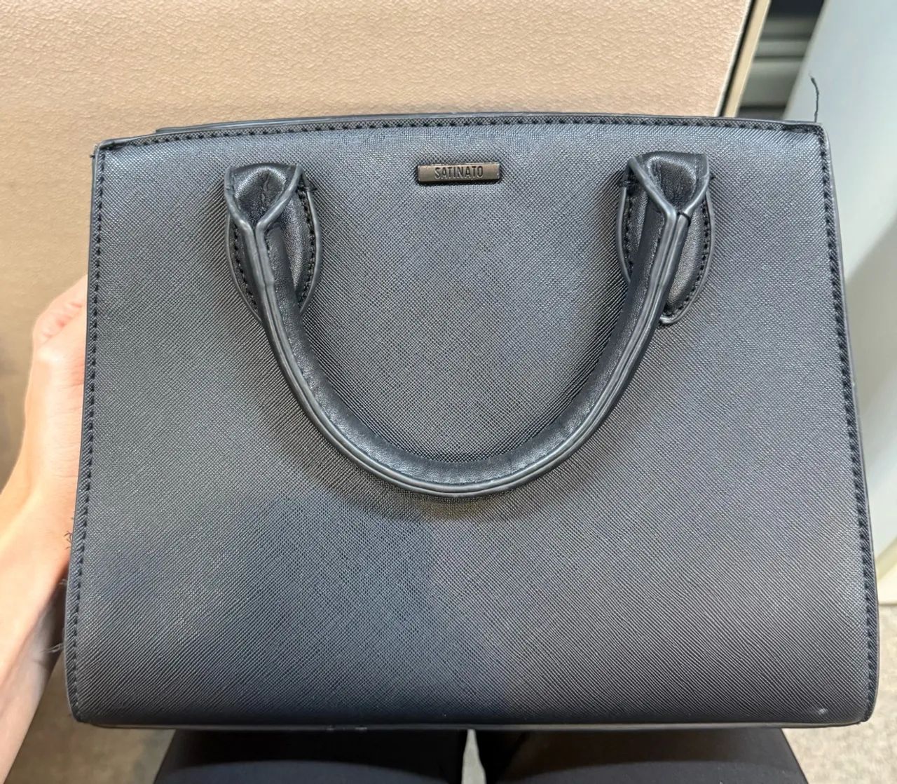 Bolsa Santinato - Preta - Foto 2