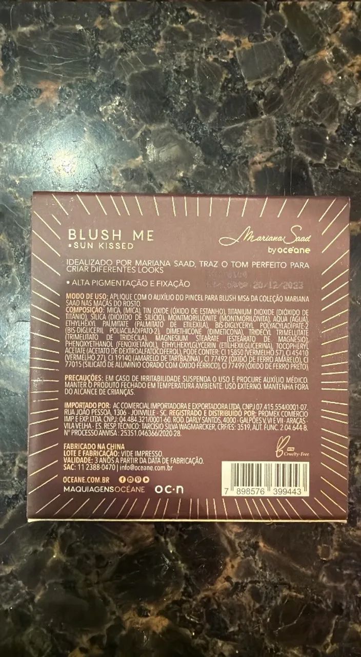 Blush Mari Saad x Oceane