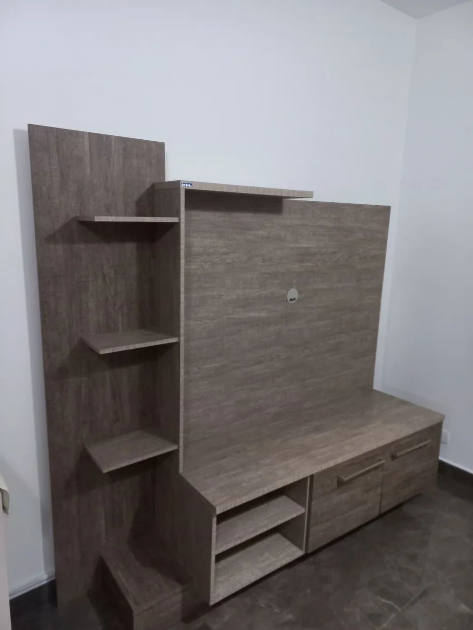 Rack de tv ate 55 polegadas semi novo impecável  - Foto 2