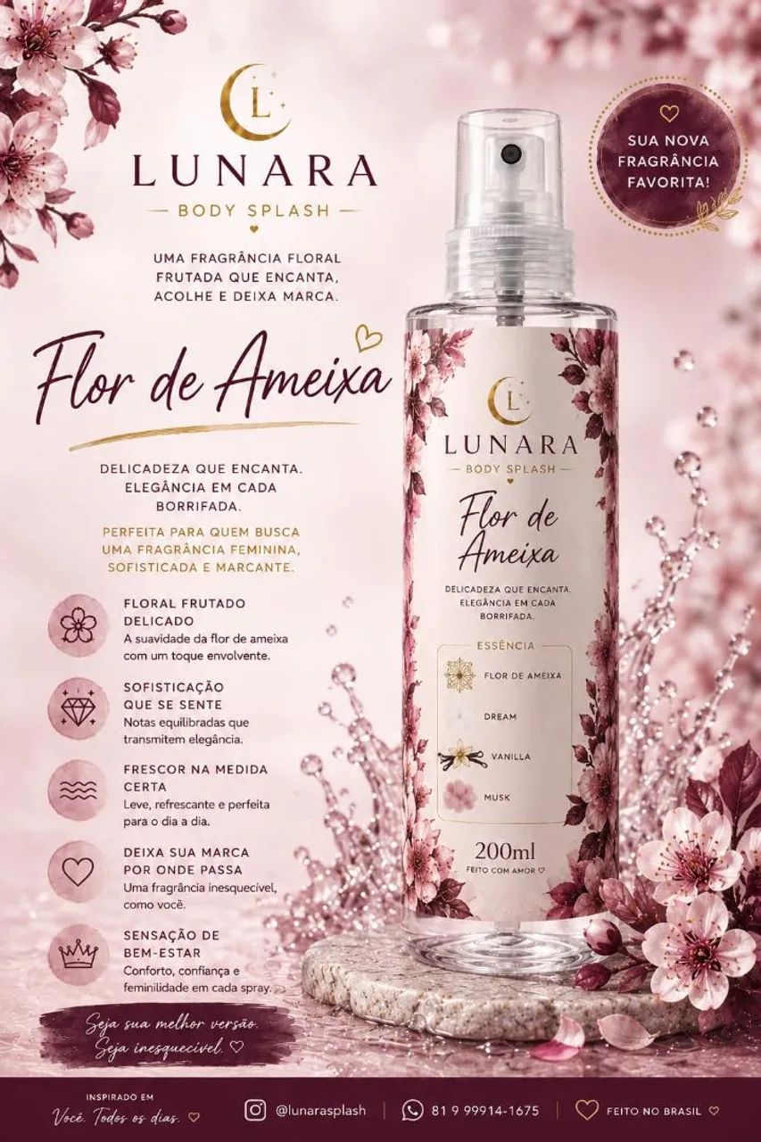 Body splash 200ml R$ 29,90 - Foto 5