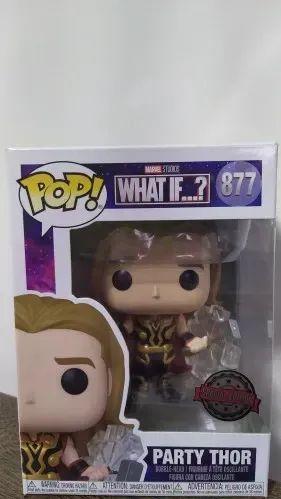 Funko Pop Party Thor - What If...? - Edição Especial