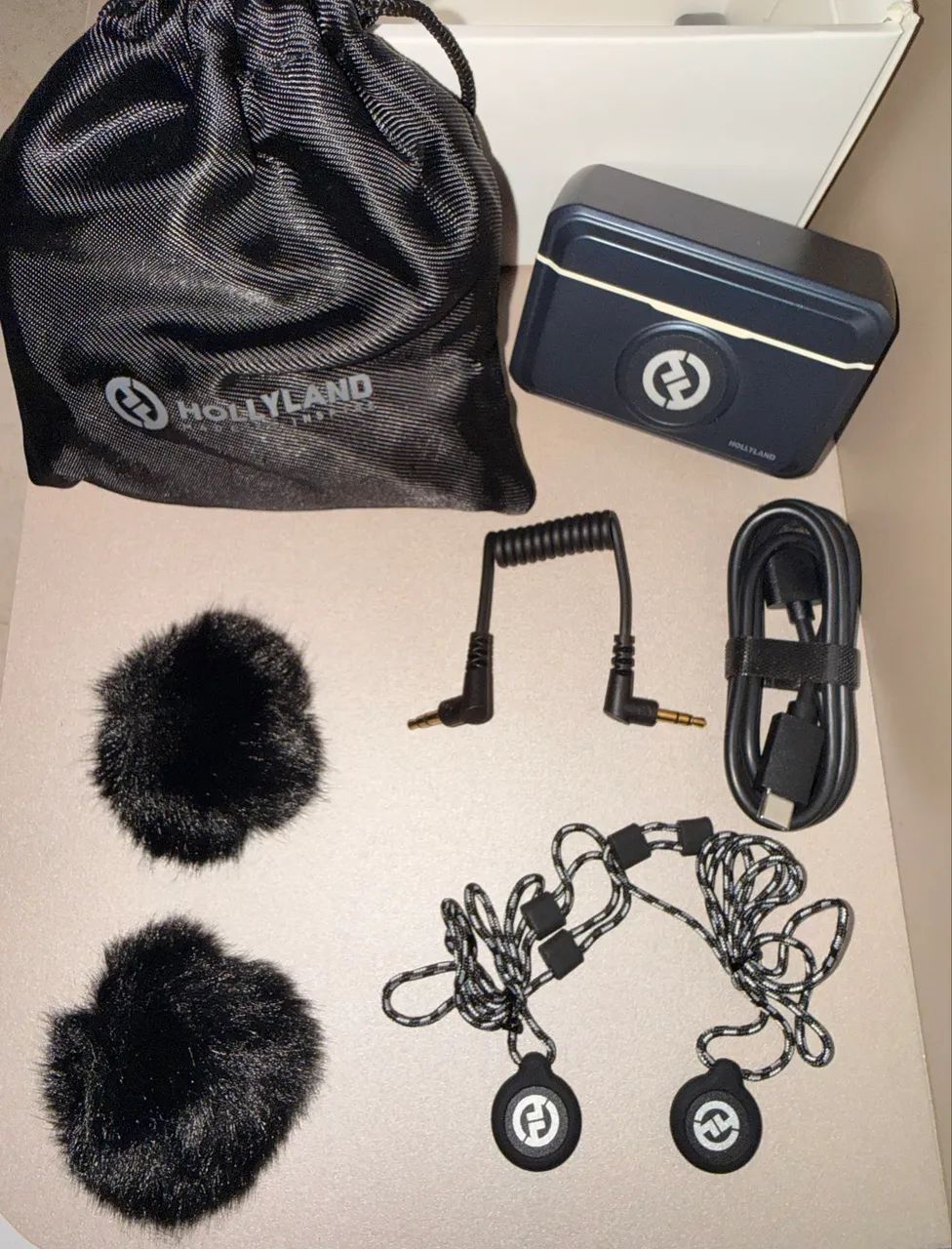 Microfone de lapela Hollyland Lark M2  - Foto 5