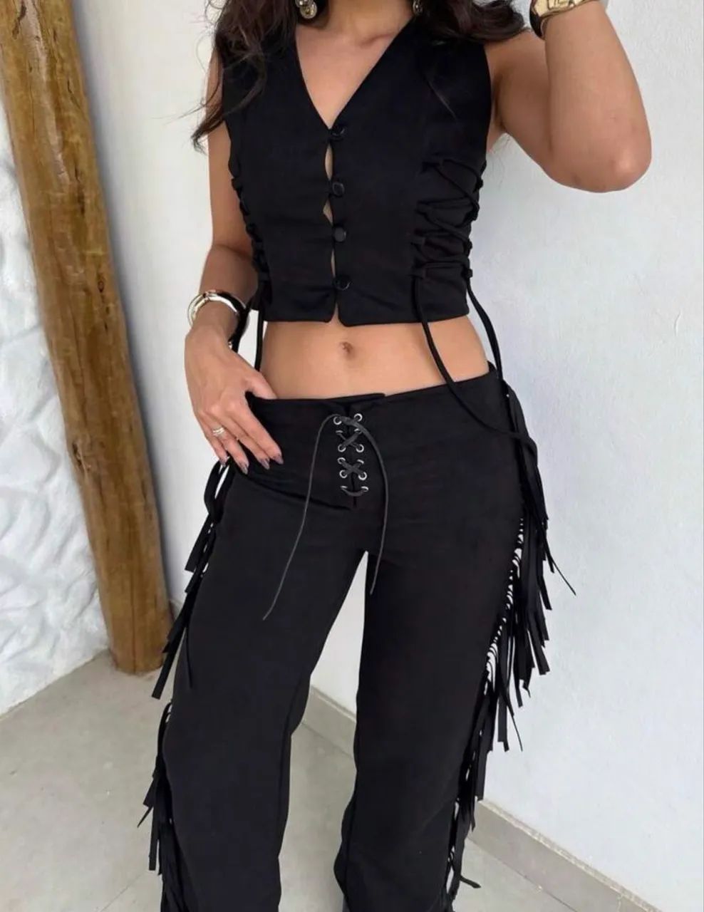 Conjunto Sawana - Preto  - Foto 2