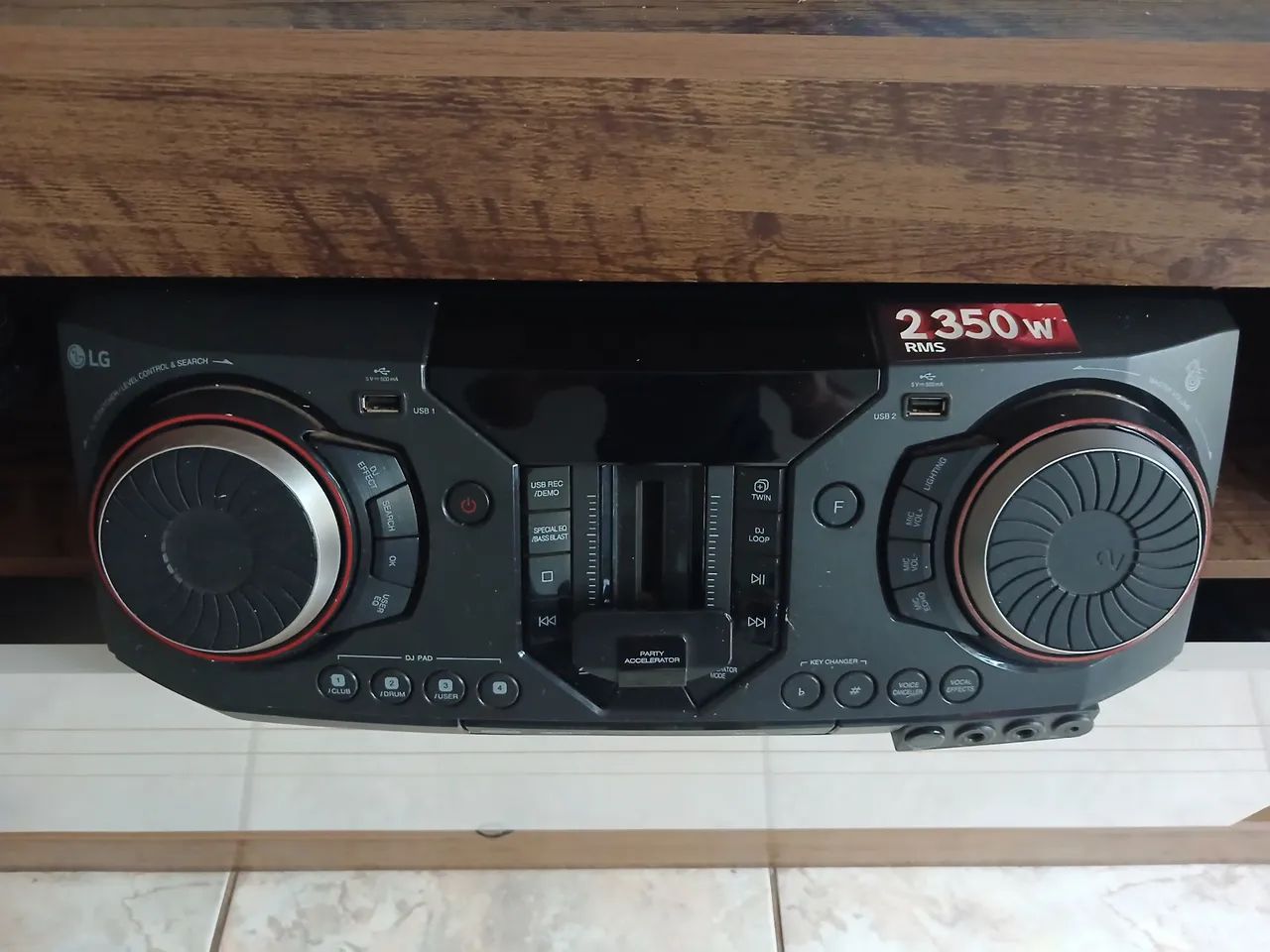 Vendo som mini system LG