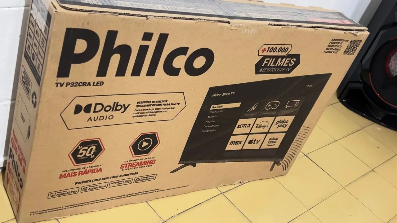 Televisão Philco 32 polegadas nova na caixa e com nota