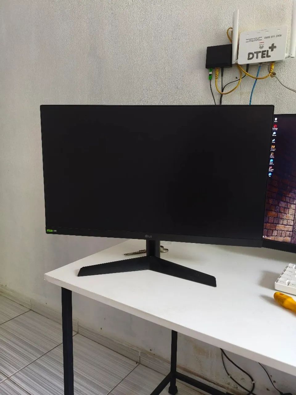 Monitor LG Ultragear IPS 180hz 24 polegadas  - Foto 2