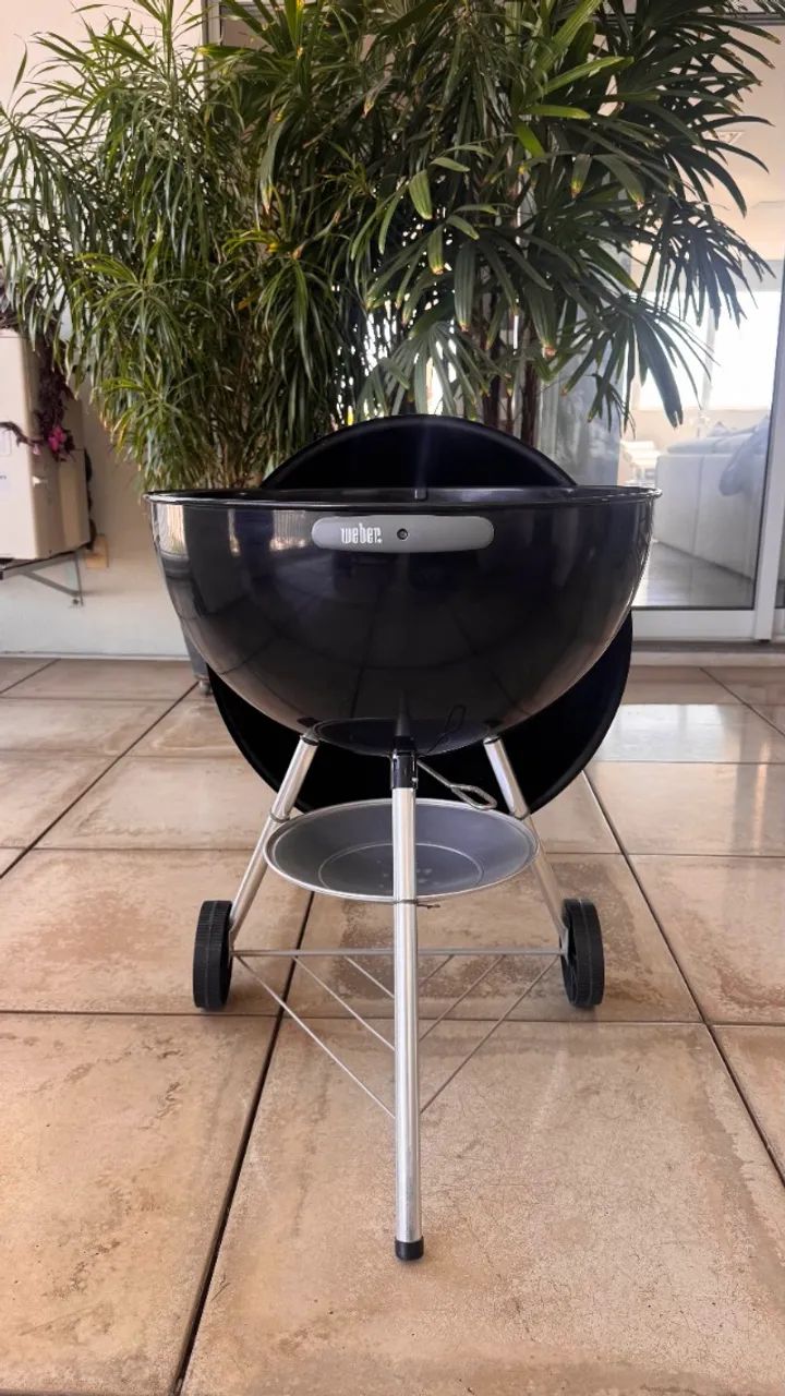 Churrasqueira Weber Original Kettle ? Praticamente Nova - Foto 4