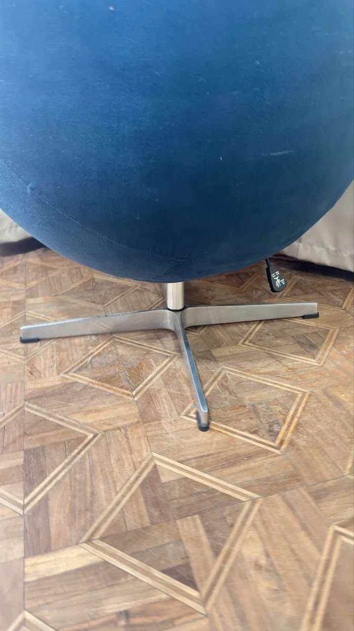 Poltrona egg. Retirada ( pessoalmente), por conta do comprador  - Foto 3