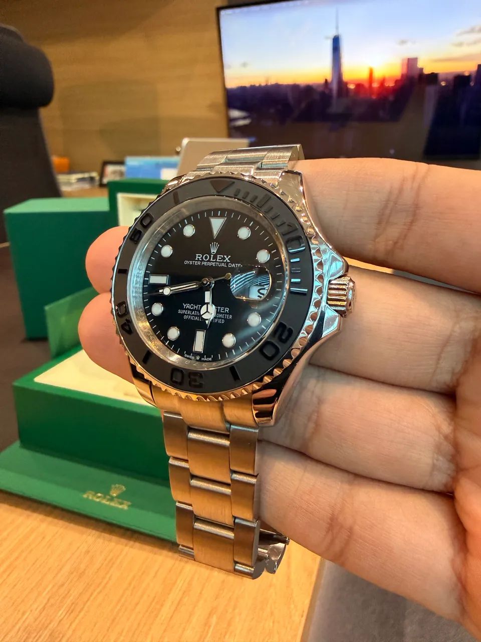 Relógio Rolex Yacht Master 42mm  - Foto 3