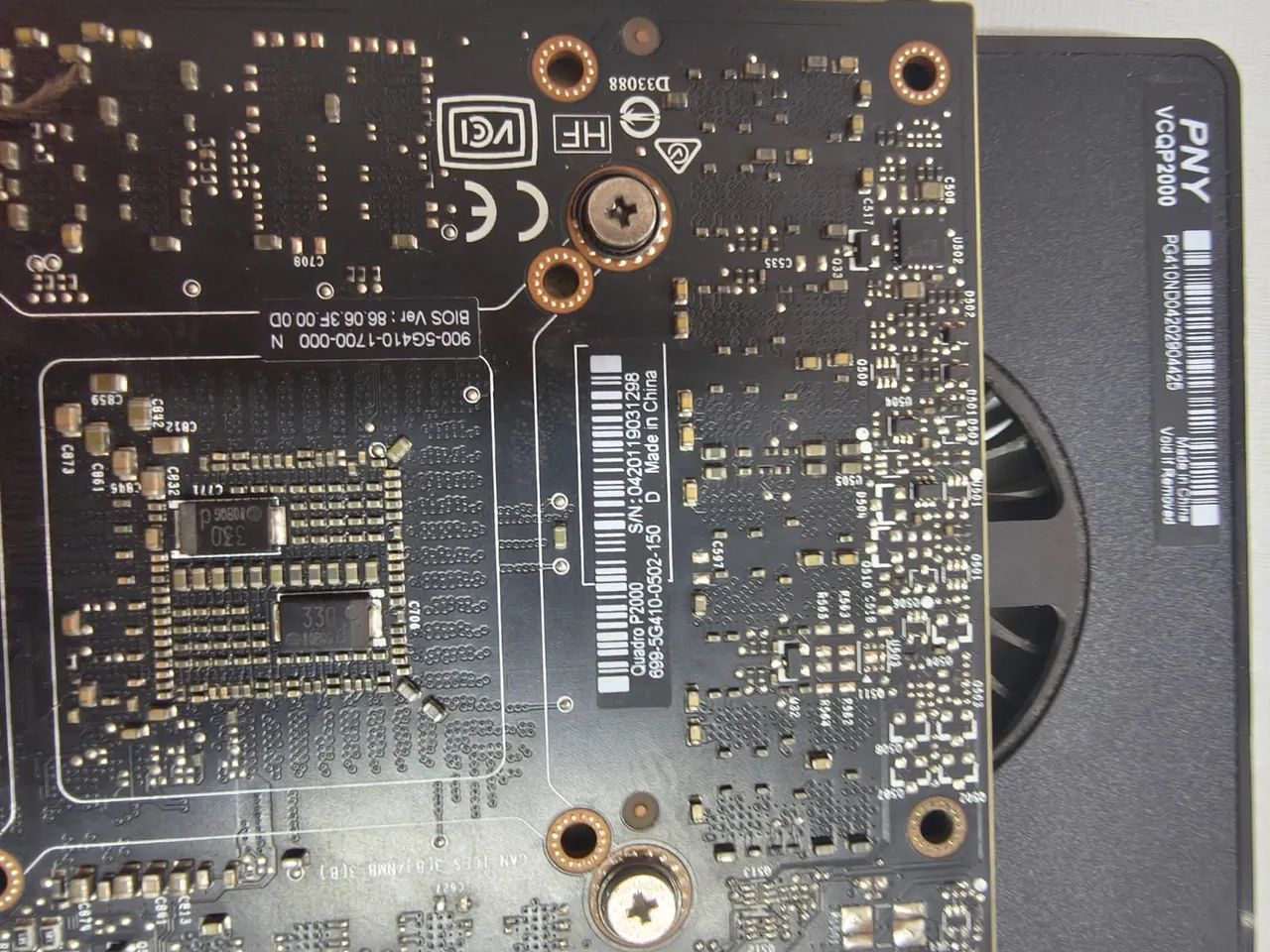 Placa de Vídeo NVIDIA Quadro P2000 5GB PNY - Profissional CAD