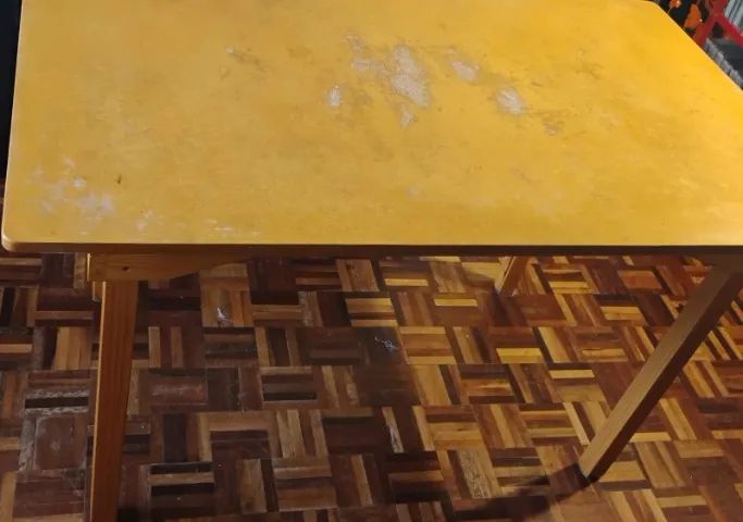 Mesa de jantar retangular madeira - Foto 2