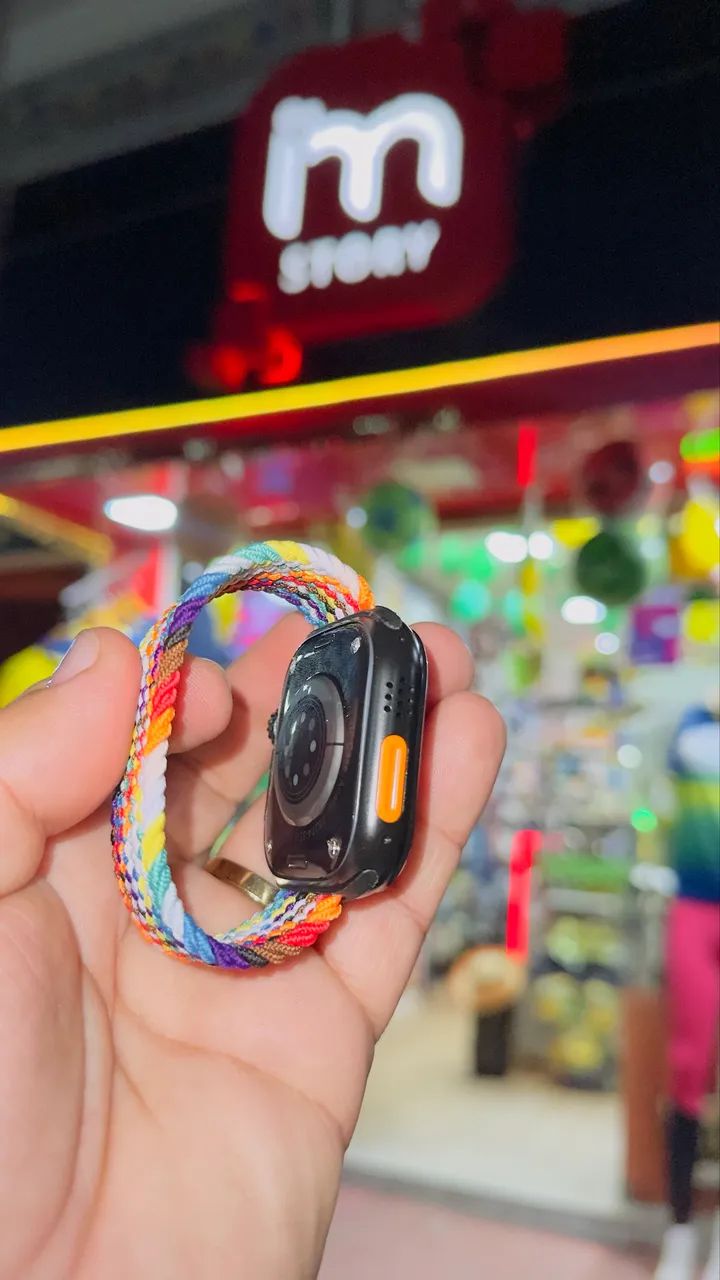 Smartwatch Super Amoled 2X1 6 Pulseira - Foto 3