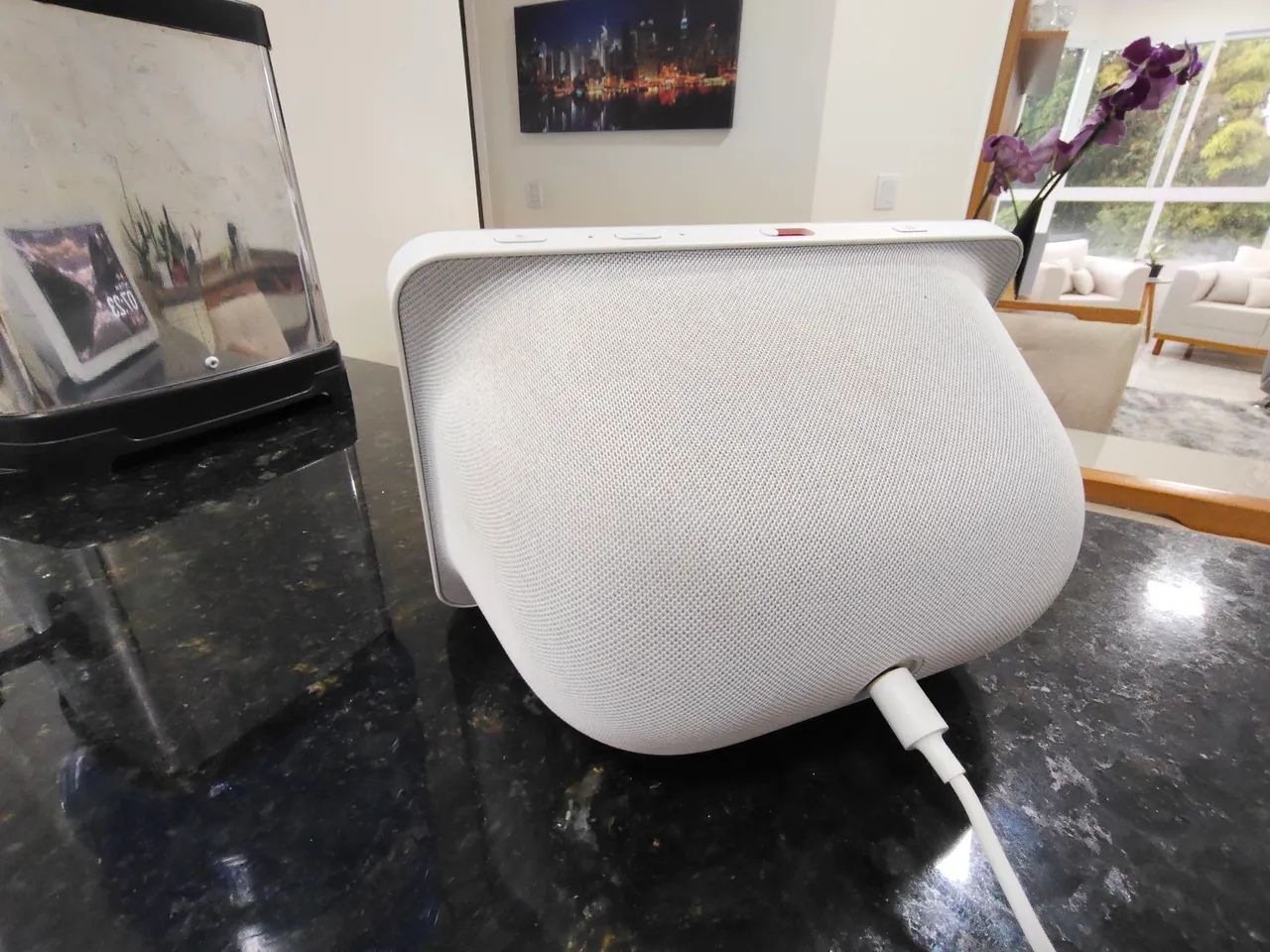 Alexa Amazon echo show 8 na cor branca - Foto 3