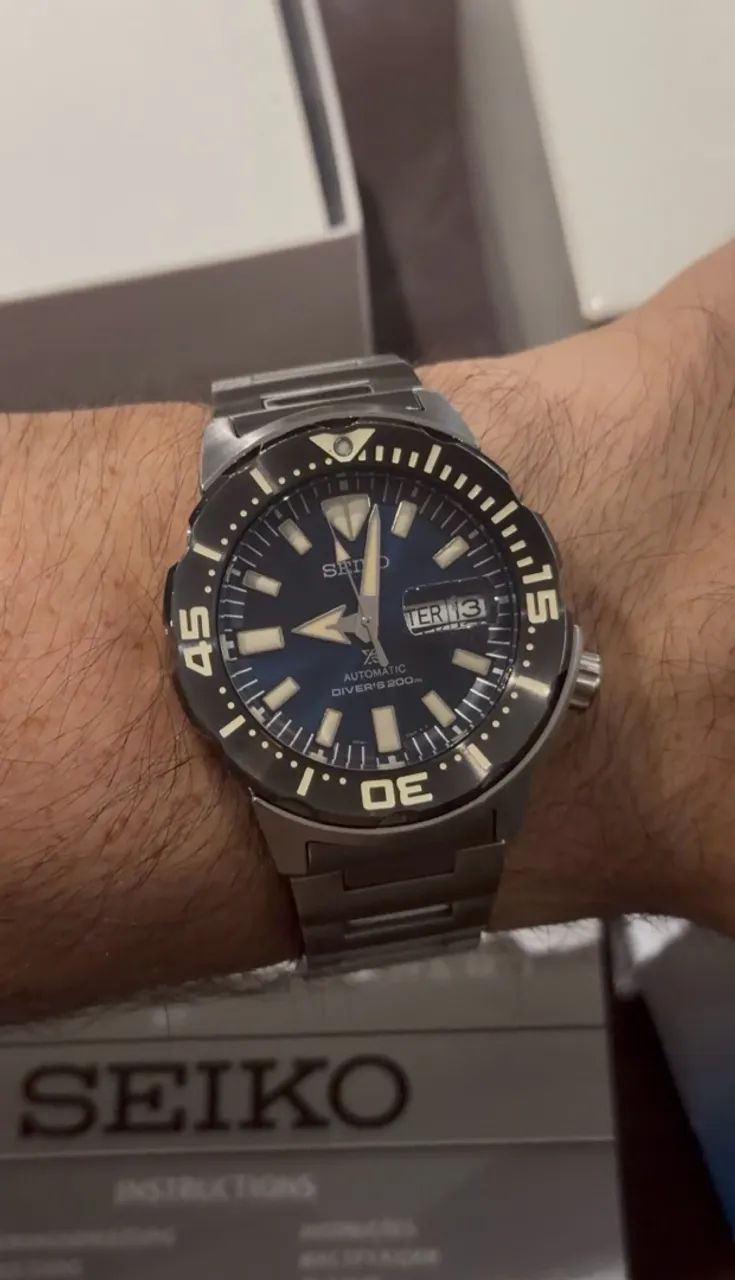 Seiko prospex monster diver 200m full set  - Foto 2