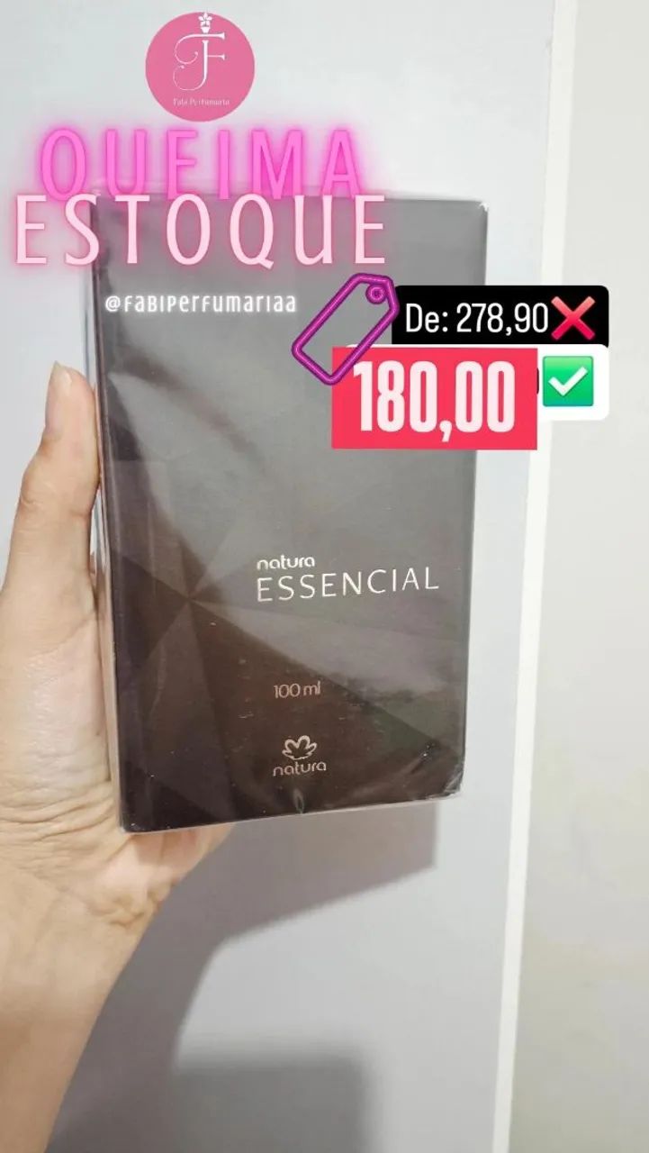 Perfume Essencial masculino Natura