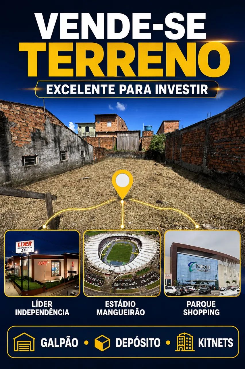 Terreno / lote com escritura publica e ótimo para investir em kitnet..