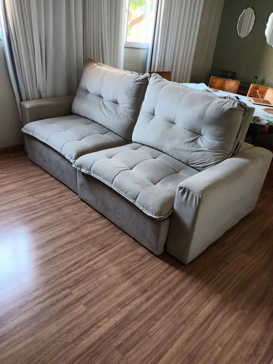 Sofá retrátil  seminovo  - Foto 3
