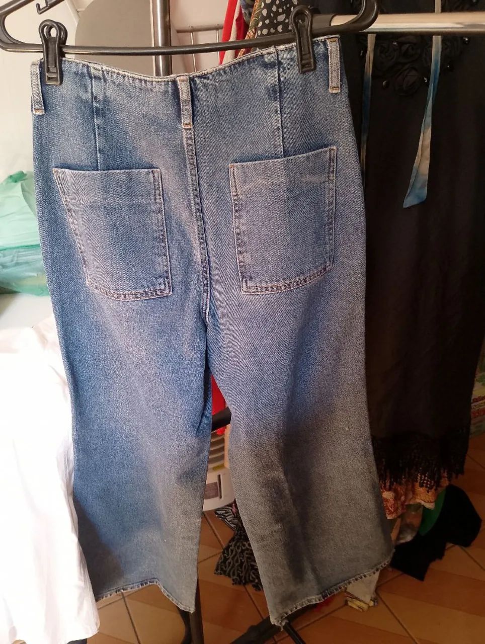 Calça jeans feminina ZARA - Foto 5