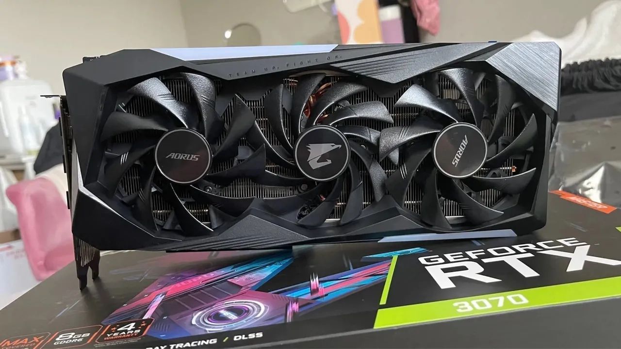 RTX 3070 AORUS MASTER 8GB - Foto 2