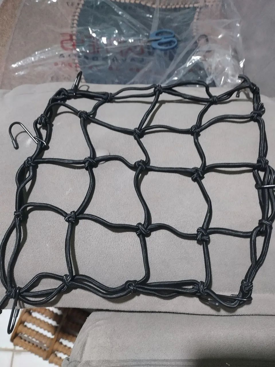 Rede aranha elástica para moto  - Foto 2