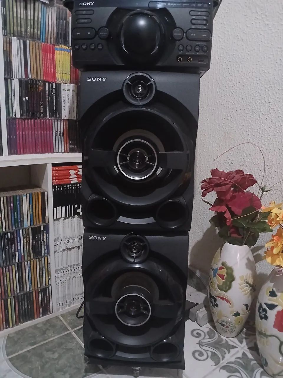 Micro System Sony (Excelente Estado de Conservação e Tudo Funcionando) - Foto 5