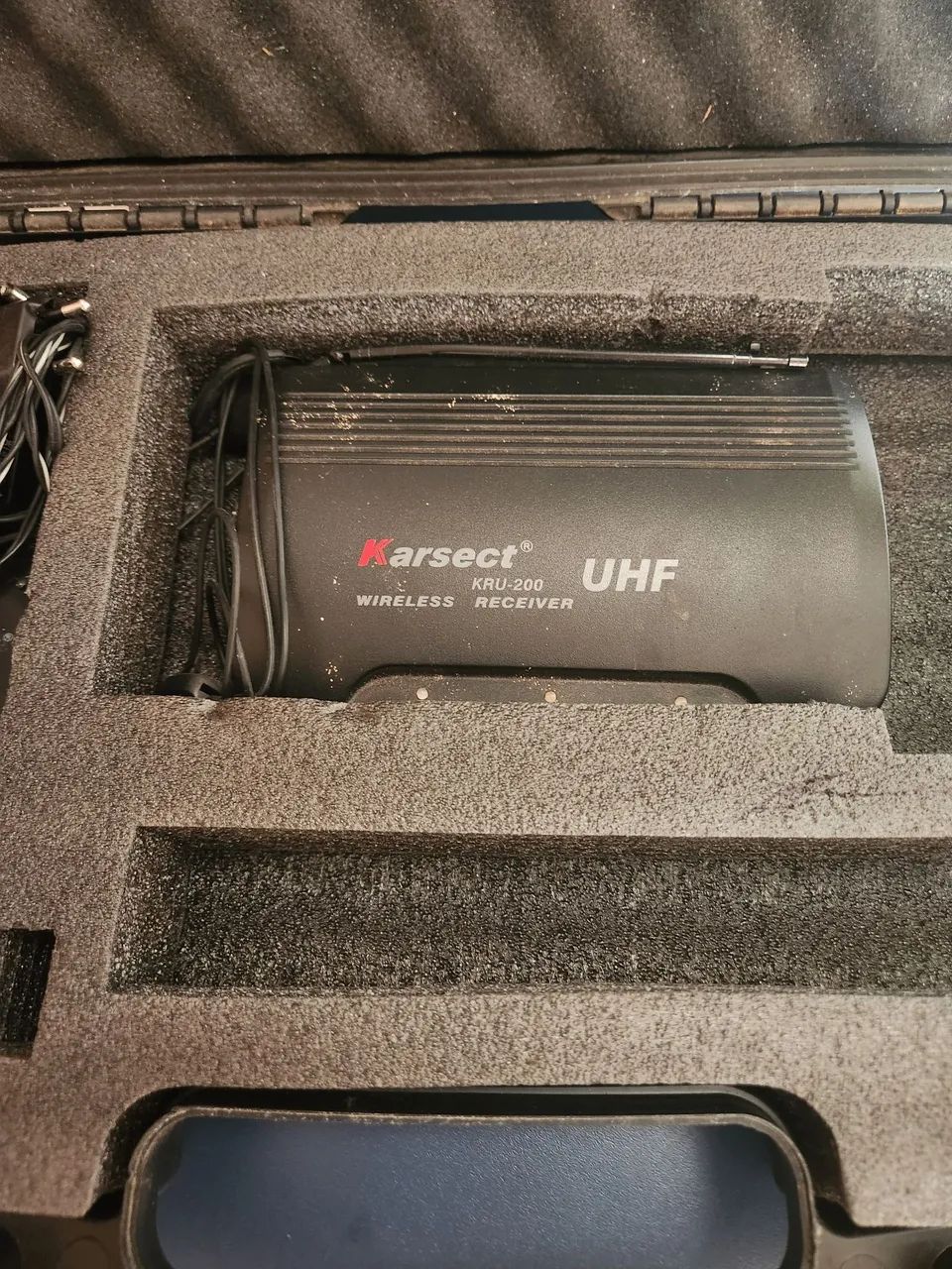 Microfone lapela UHF karsect - Foto 2