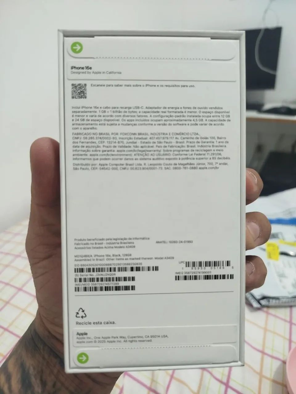 IPHONE 16E BLACK 128G - Foto 3