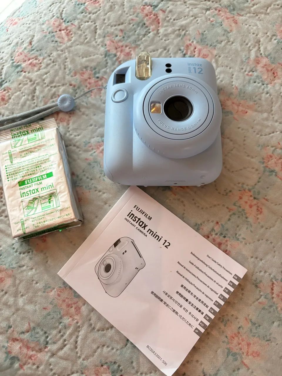 Instax mini 12 azul candy + pack de 10 poses - Foto 5