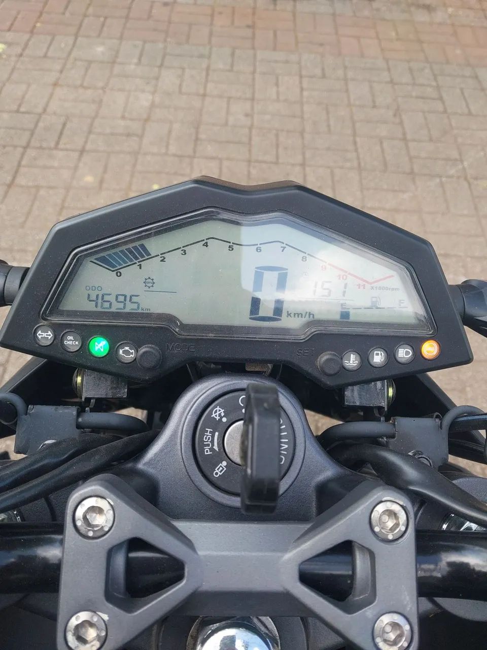 Dafra nhx 190 cinza - Foto 4