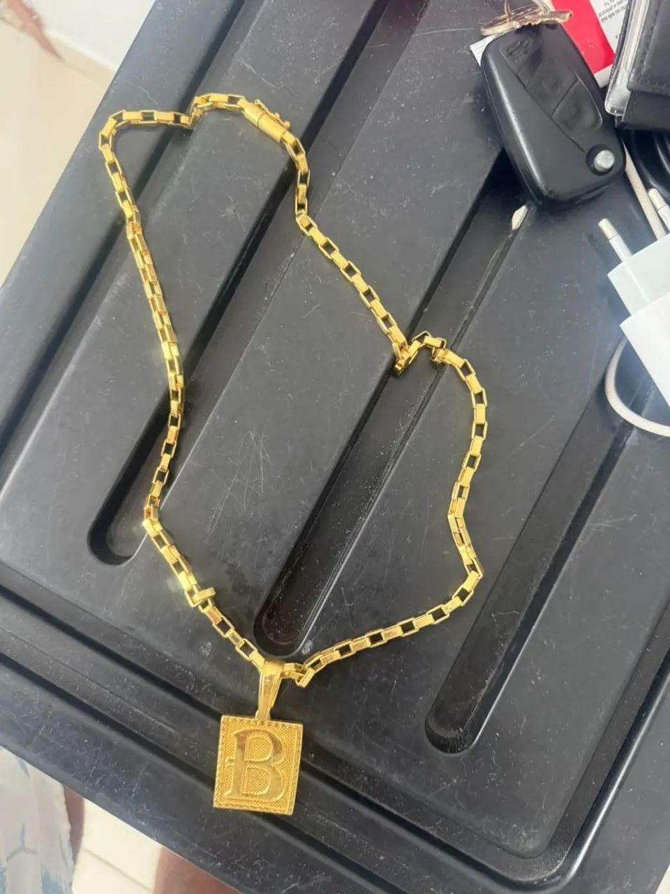 Corrente banhada a ouro  - Foto 2