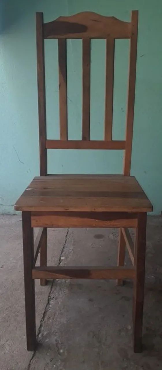 Conjunto 6 cadeiras Pau D'arco