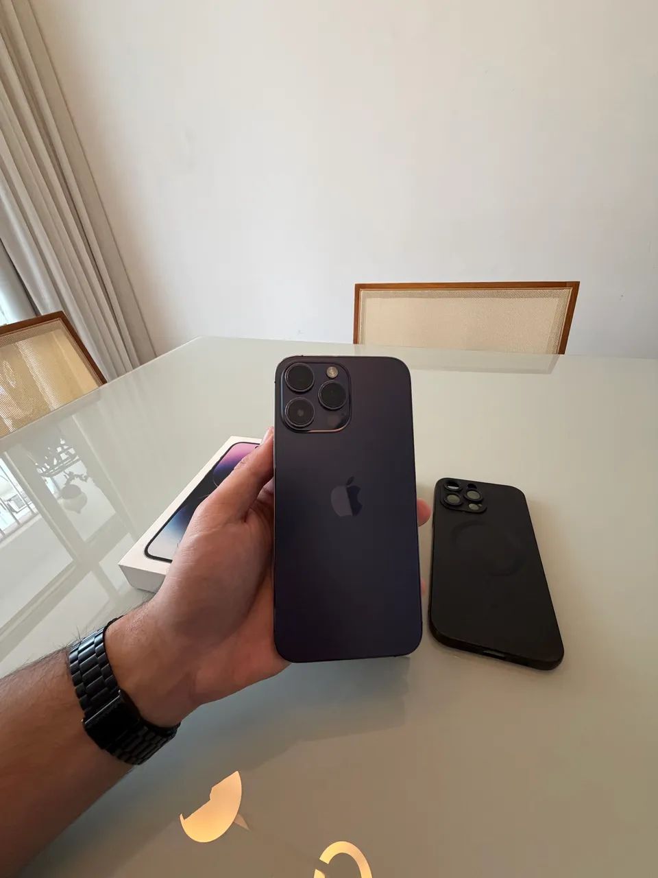 iPhone 14 Pro Max 256 GB Deep Purple - Foto 3