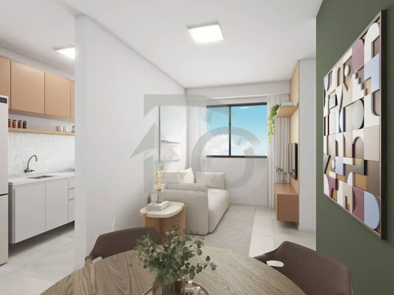 Reserva das Cores: Apt 2 Quartos com Área de Lazer e Ótima Localização