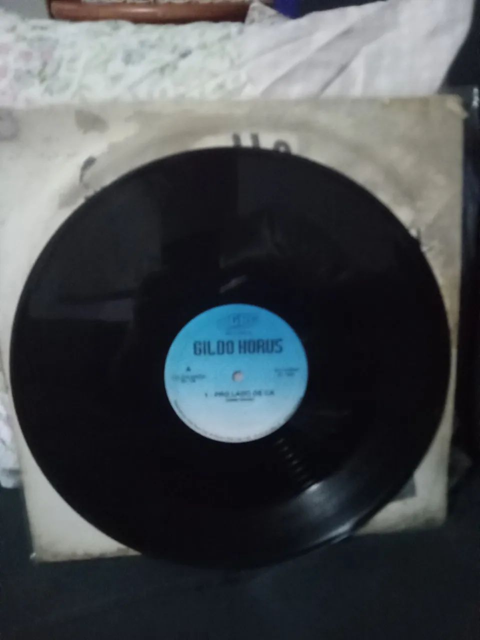 LP Disco vinil raro Gildo Horus Rá... Izis autografado - Foto 2