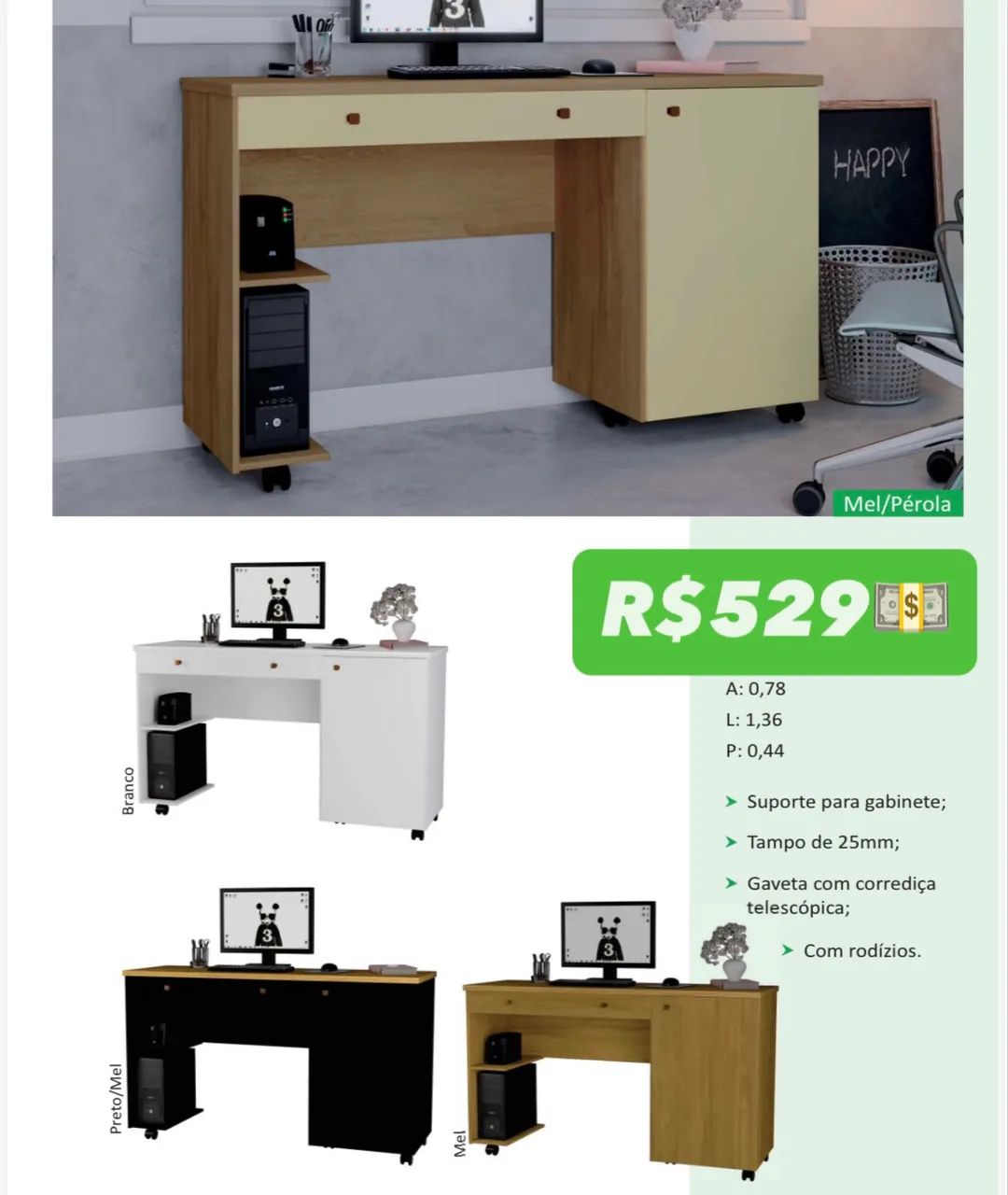 Escrivaninha S3904