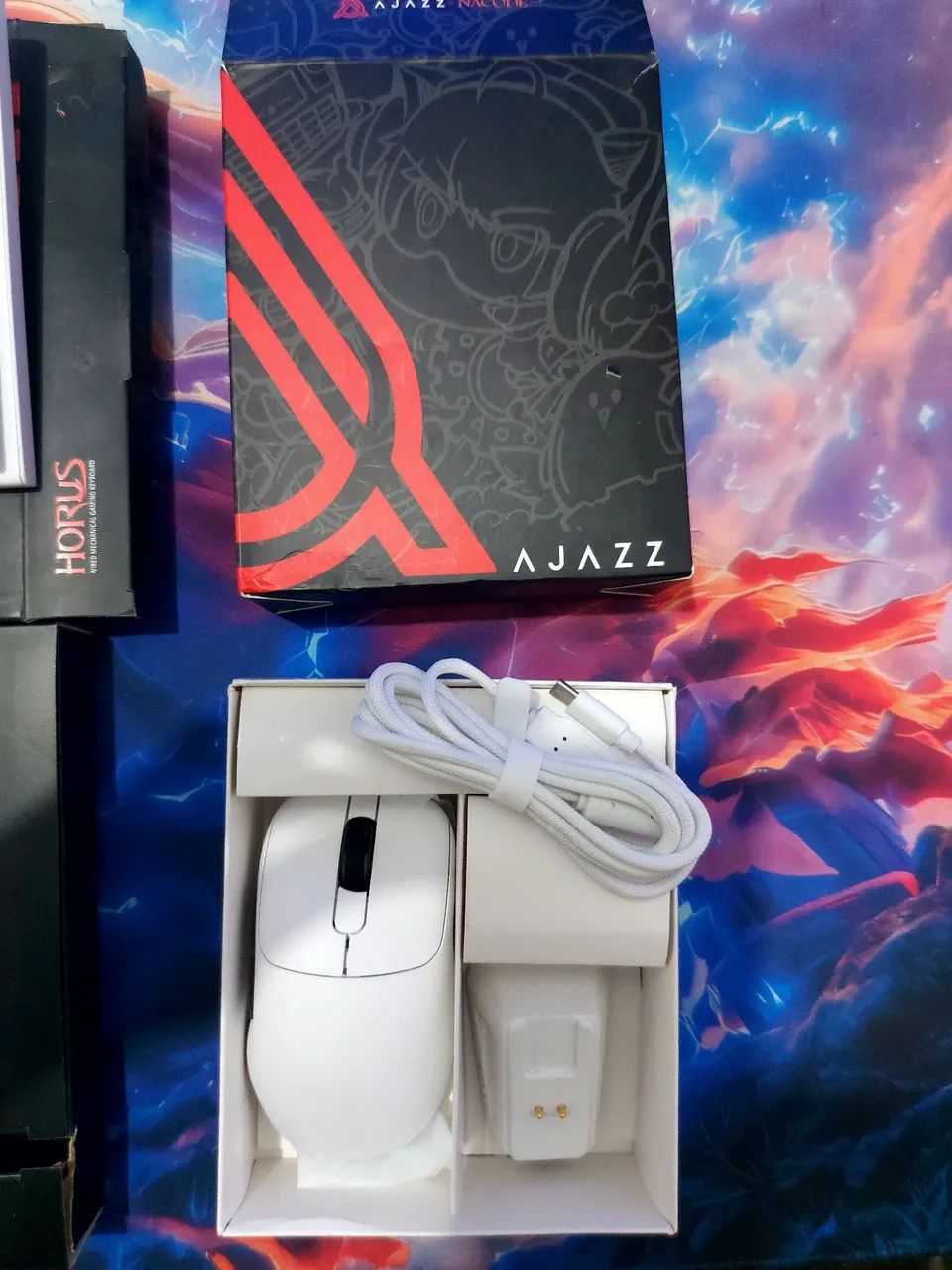 Teclado Redragon Horus e Mouse Ajazz 179P - Foto 4