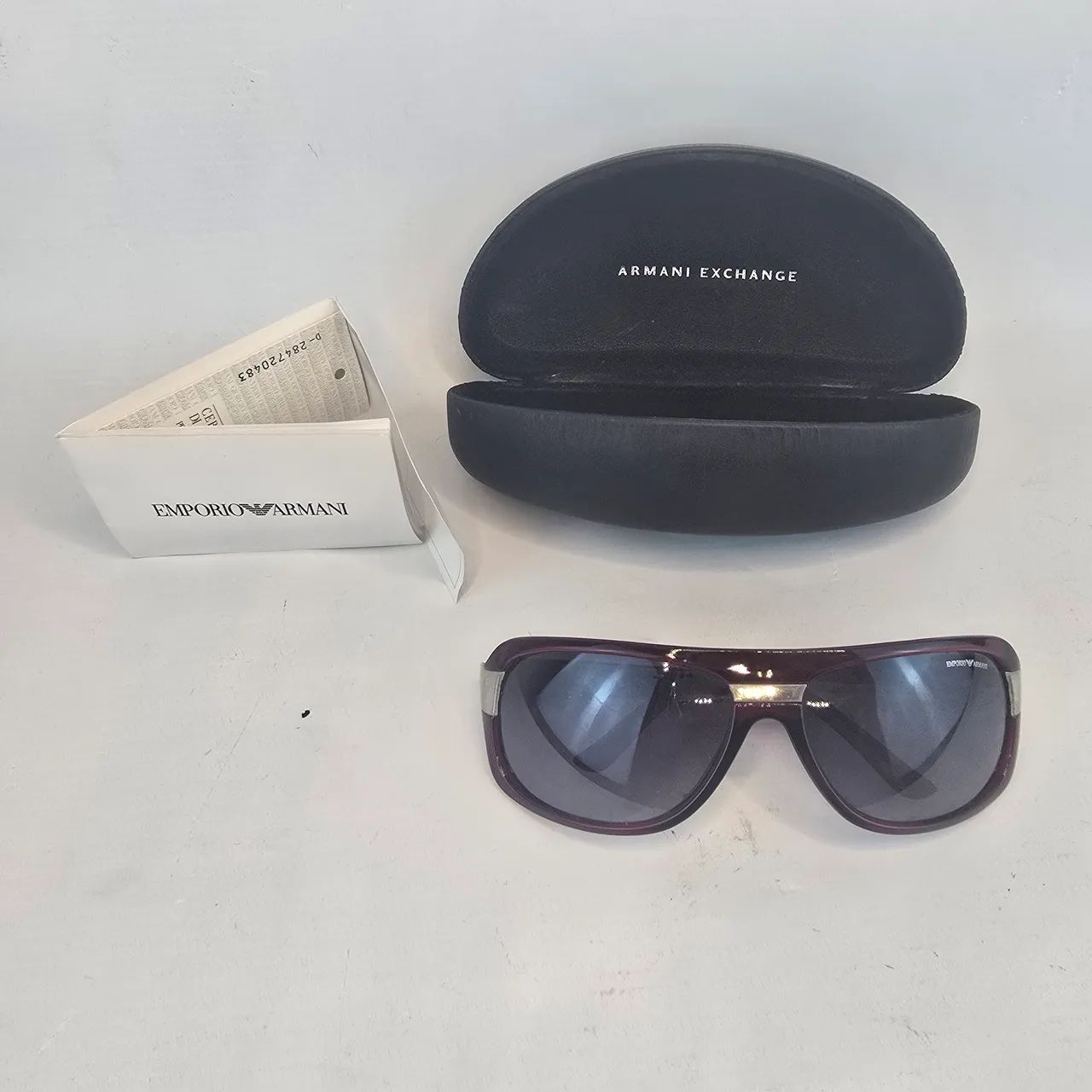 Óculos de sol armani exchange original com case