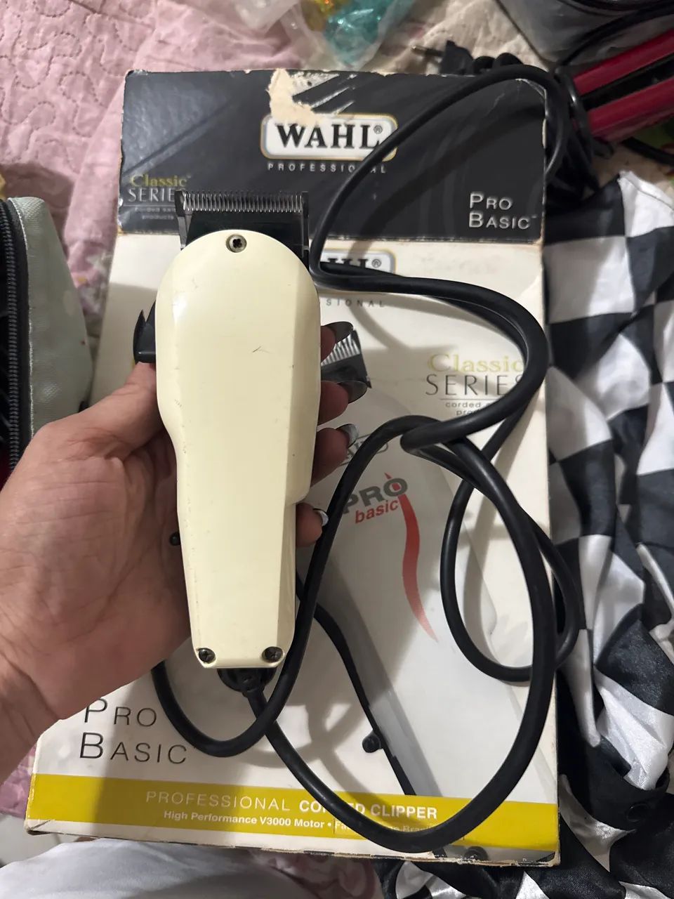 Máquina de cortar cabelo profissional - Foto 2