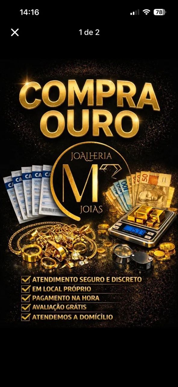 Compra e venda de ouro  - Foto 3
