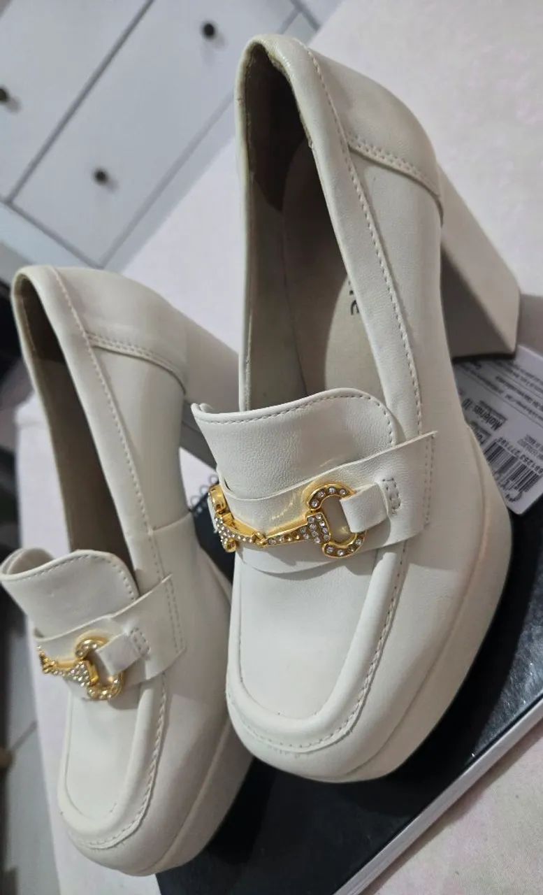 Sapato elegante branco  - Foto 3