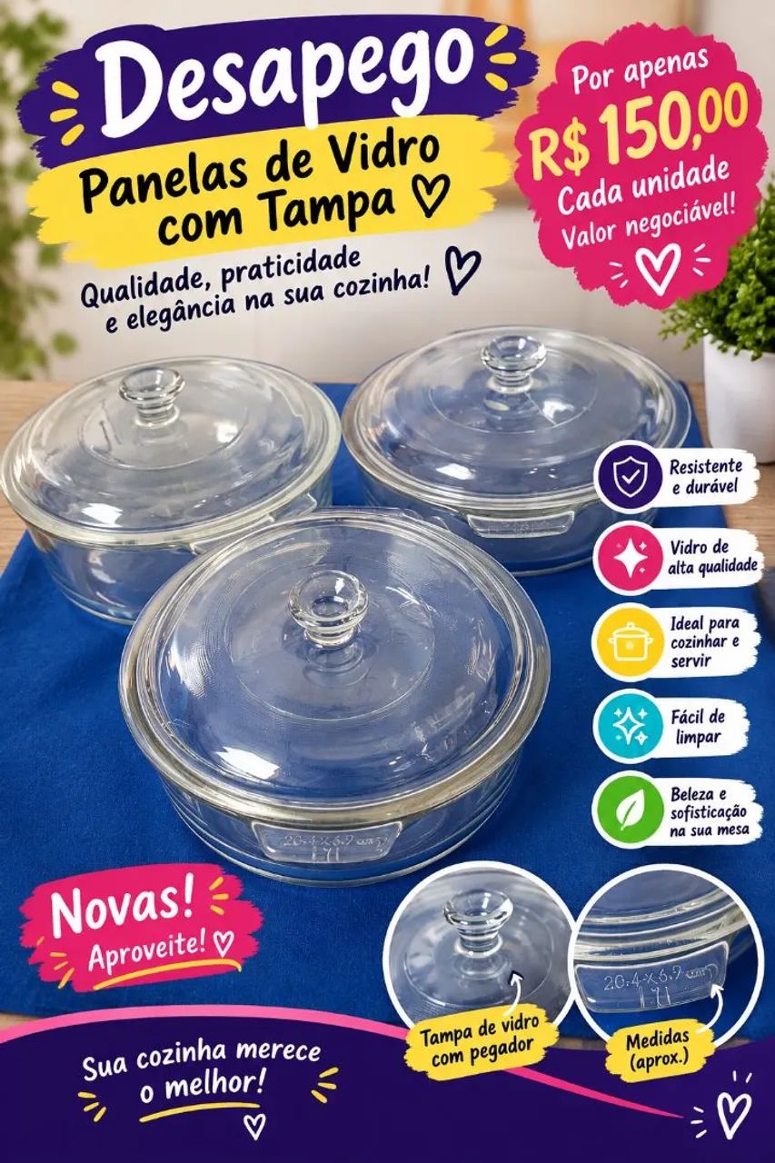 Desapegando de uns potes da Tupperware  - Foto 3