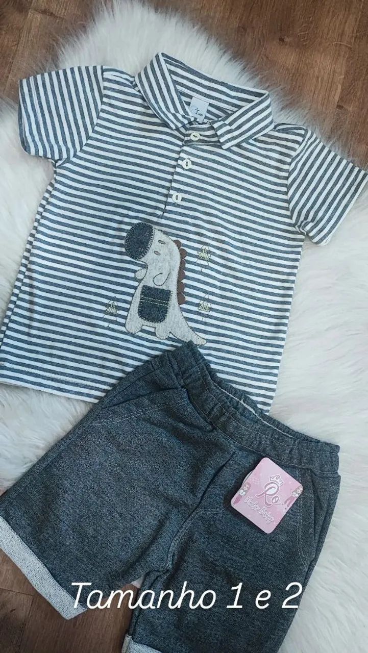 Roupa infantil novos  - Foto 4